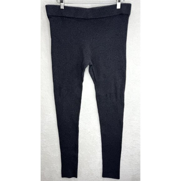 Lunya Women’s Cozy Cotton Silk Ribbed Legging In Restful Grey Heather Size XL - Picture 1 of 8